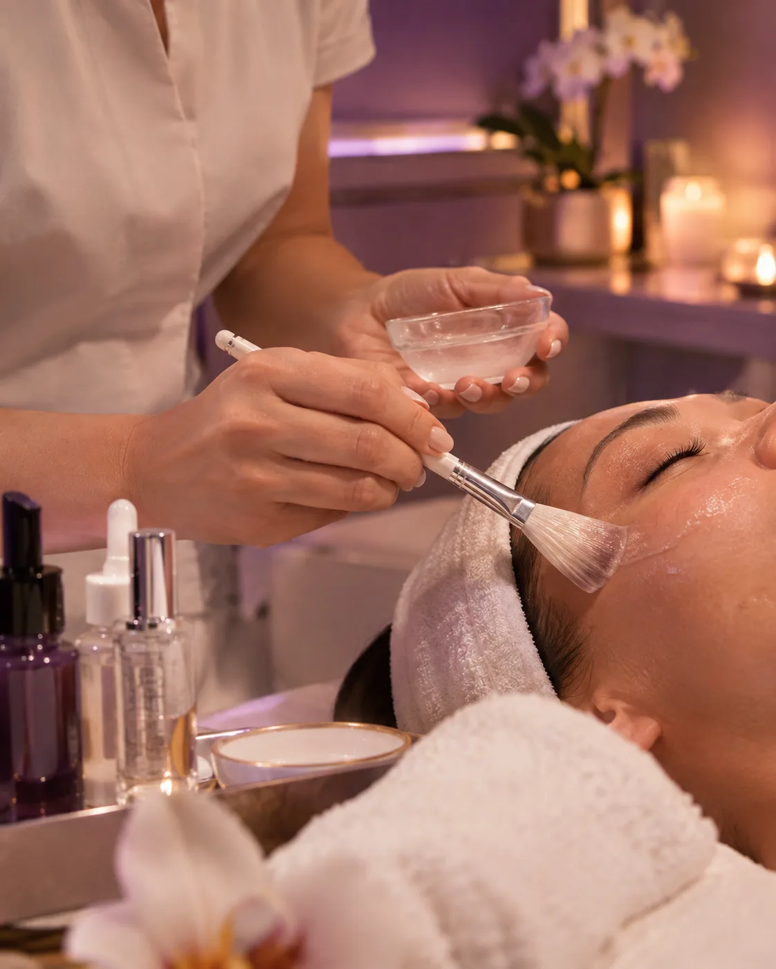 Ritual de limpieza facial profesional básica en Knea Spa
